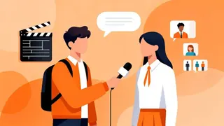 采访对话场景类比听说训练