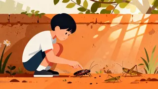 百草园中的昆虫意象与童趣探索精神