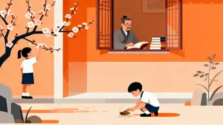 百草园与三味书屋的双重空间对比