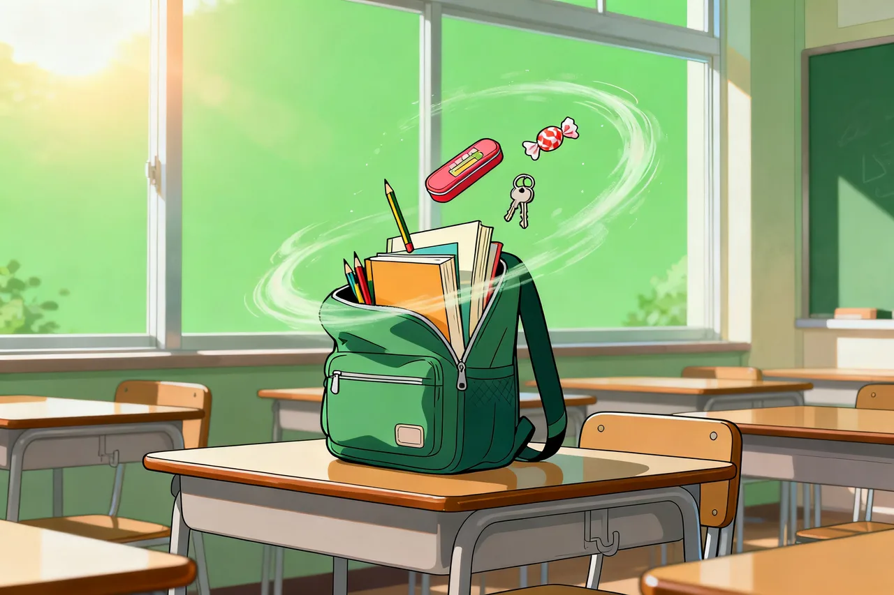 旧版PEP四上《Unit 2 My schoolbag》课件|六页课件要点与动画